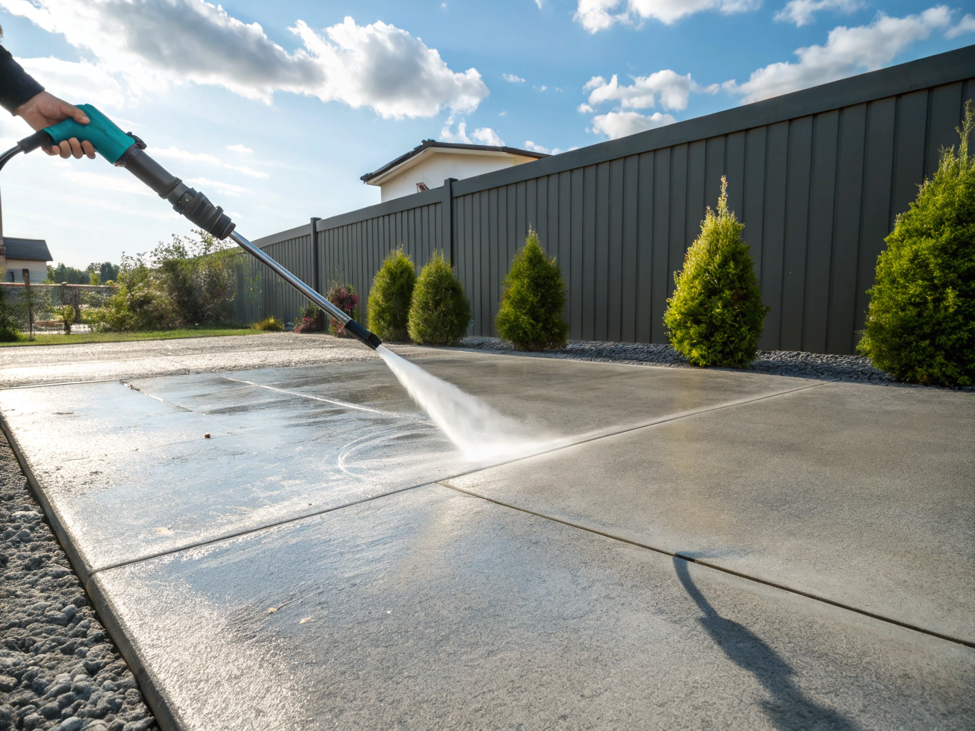 Final clean surface
